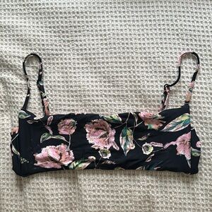 O’Neill Von Don Floral reversible swim top. New with tags